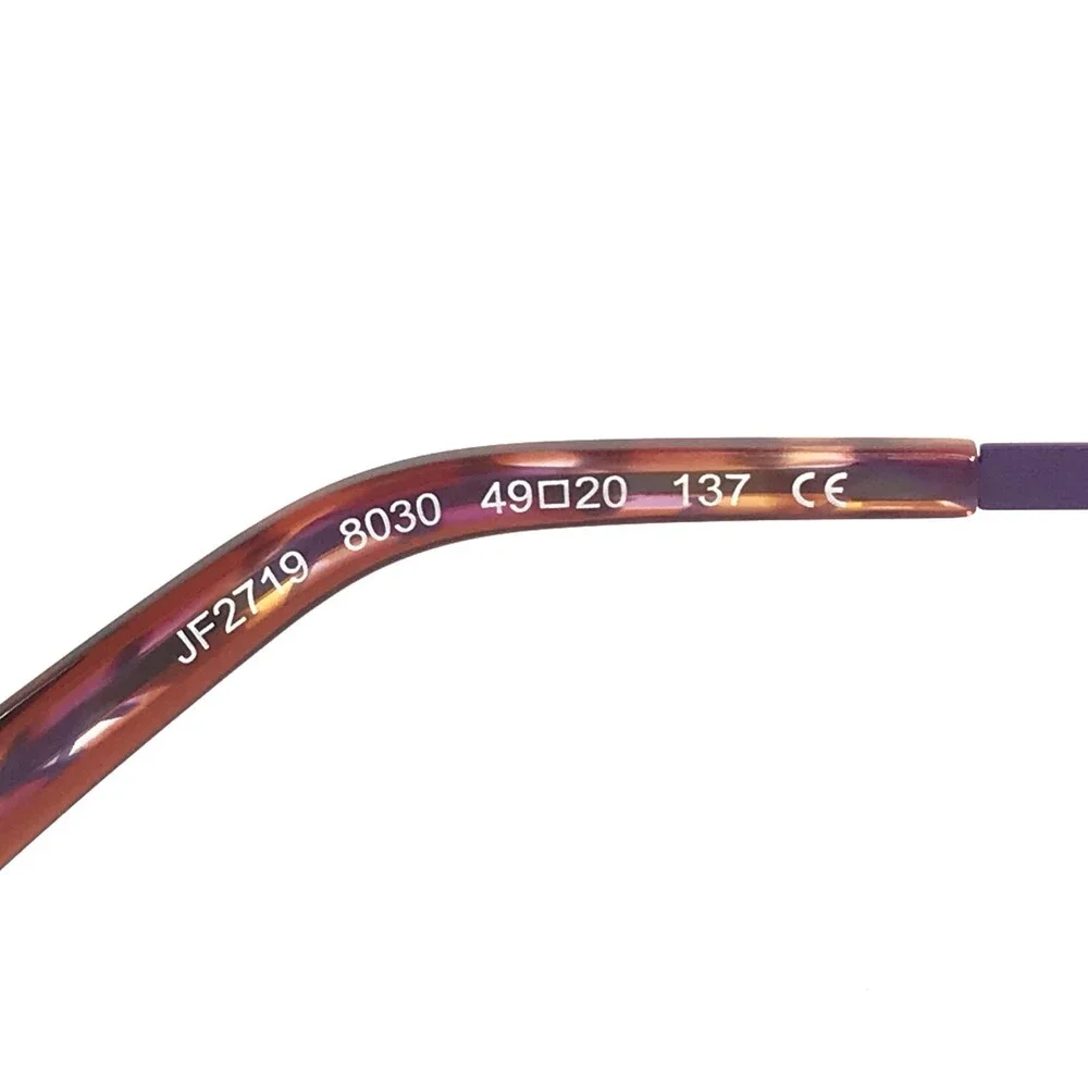 JF Rey Eyeglasses Frames JF2719 8030 Pink Red Fuchsia Cat Eye Full Rim 49-20-137